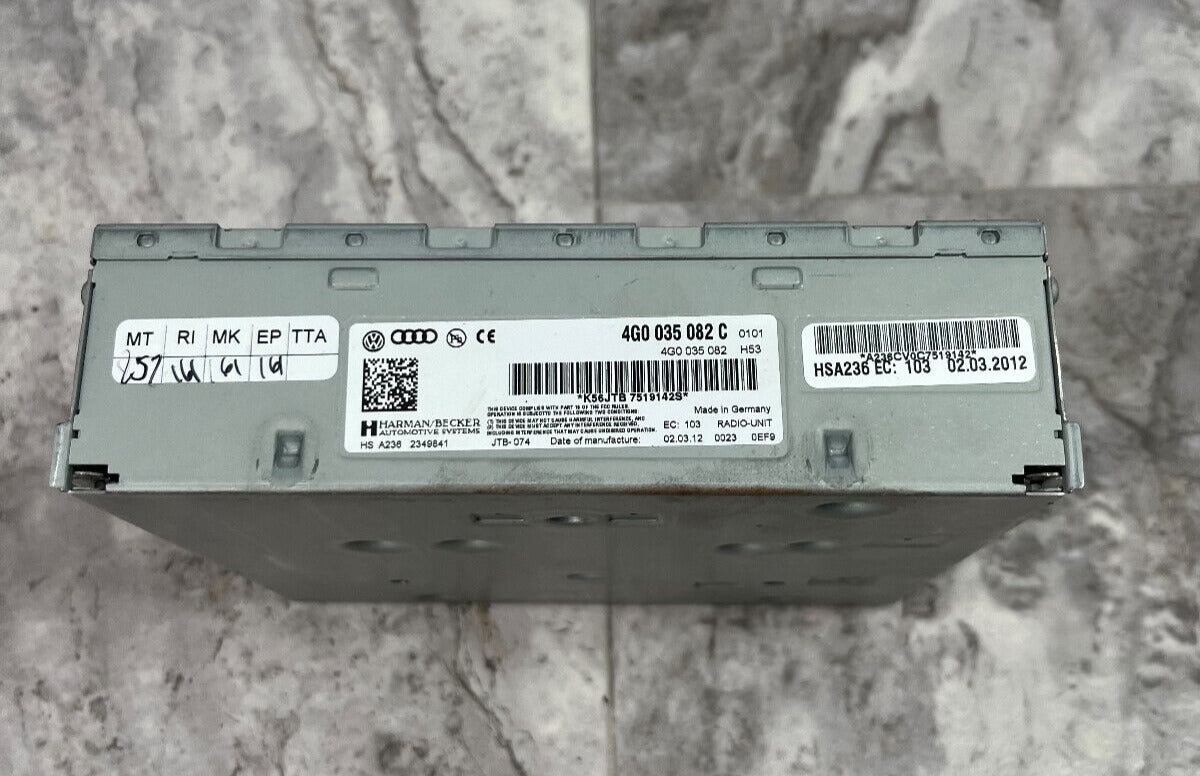 2012-17 Audi Q7 Trunk Mounted Satellite Radio Receiver OEM
