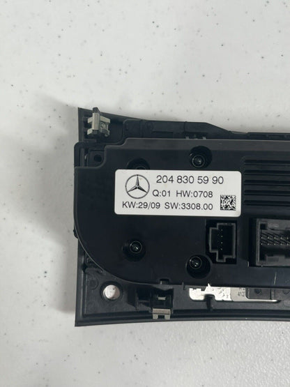 2008-11 Mercedes W204 C300 C63 AMG A/C Heater Climate Control OEM