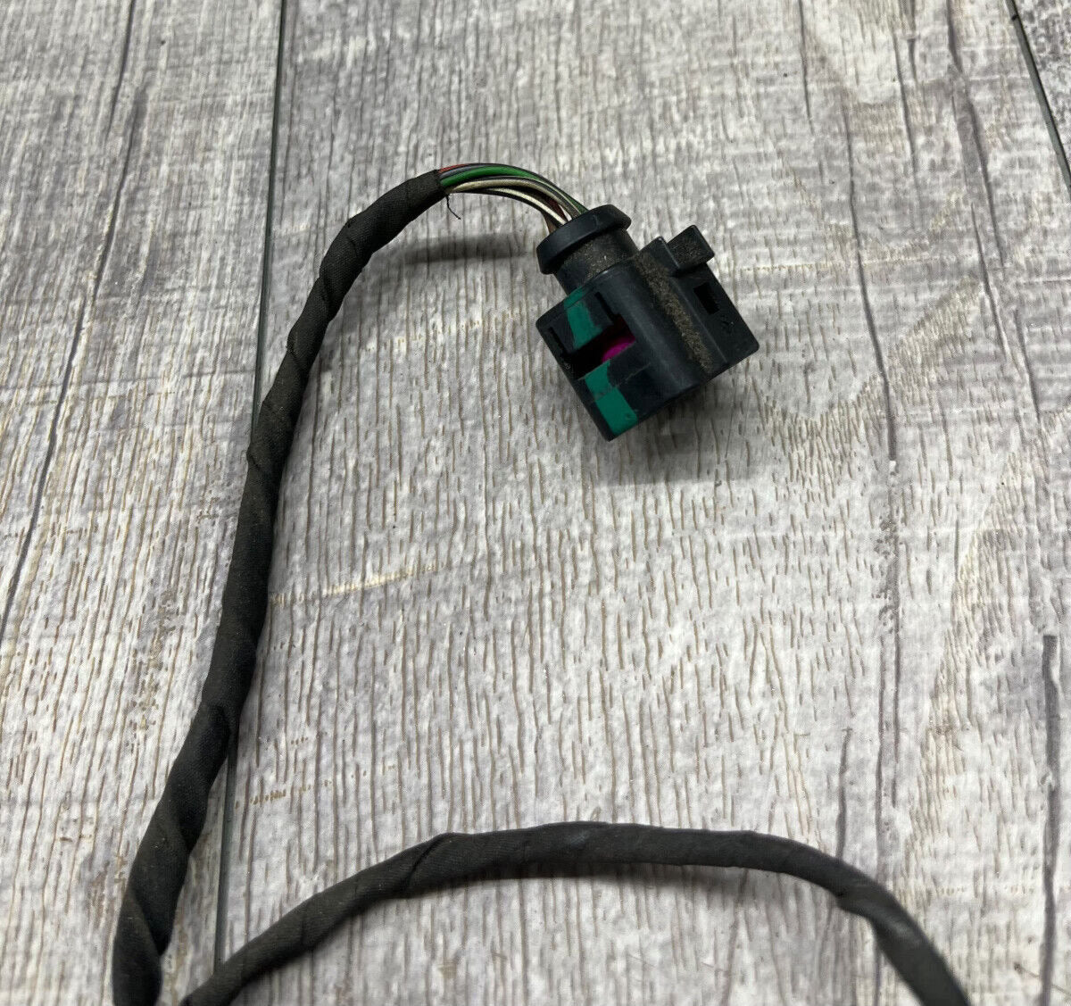 2007-12 Audi Q7 Rear Wiring Harness Cable Bumper OEM