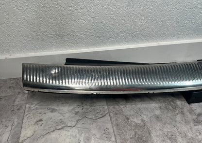 2007-15 Audi Q7 Rear Trunk Sill Scuff Plate Trim Cover Panel Molding OEM