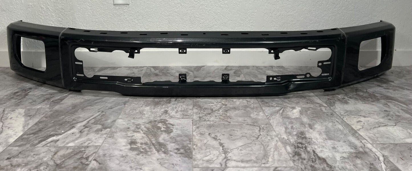 2015-17 Ford F-150 Front Bumper Face Bar W/ Fog Black