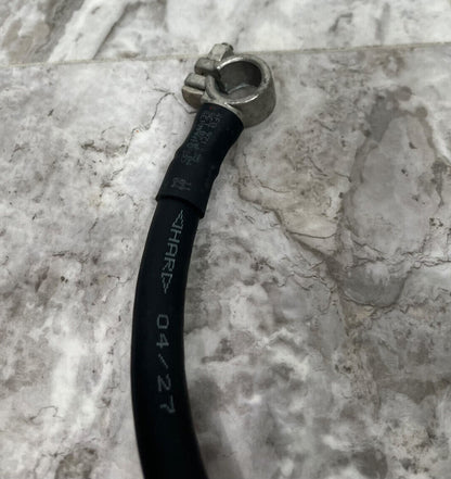 2005-11 Audi A6 C6 Negative Terminal Battery Cable Wiring OEM