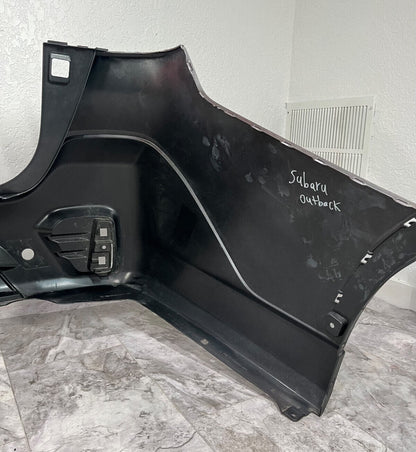 2019-20 Subaru Outback Rear Bumper Cover w/Sensor Holes OEM