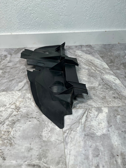 2011-15 Audi Q7 Front Left Radiator Air Guide Duct OEM