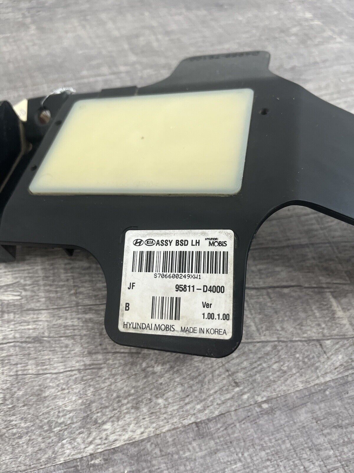 2016-18 Kia Optima Rear Left Blind Spot Radar Sensor Module OEM