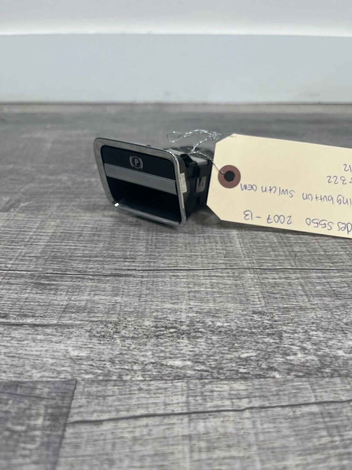 2007-14 Mercedes W221 S63 CL550 Electronic Parking Button Switch  OEM