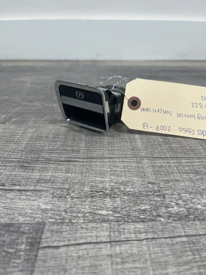 2007-14 Mercedes W221 S63 CL550 Electronic Parking Button Switch  OEM