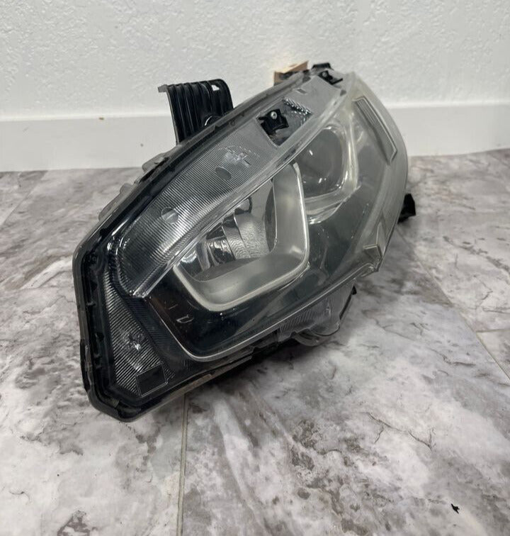 2016-20 Honda Civic Left Driver Side Headlight Halogen OEM