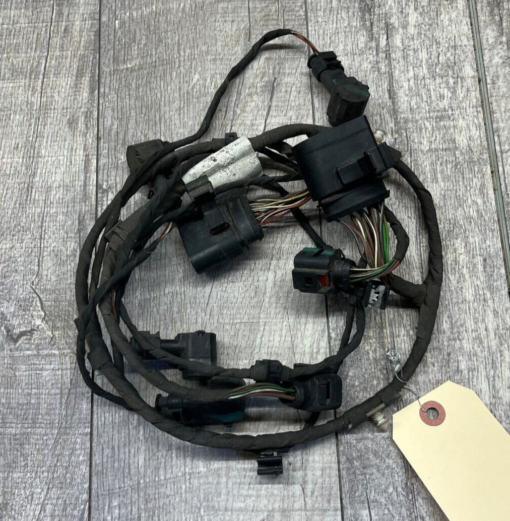 2007-12 Audi Q7 Rear Wiring Harness Cable Bumper OEM