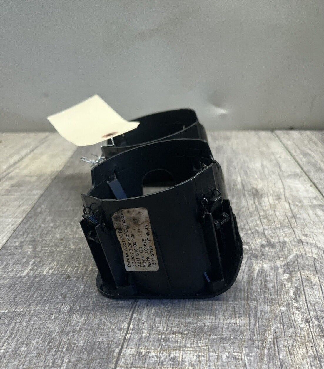 2010-13 Mercedes W221 S600 S550 S63 AMG Center Console Cup Holder Insert OEM