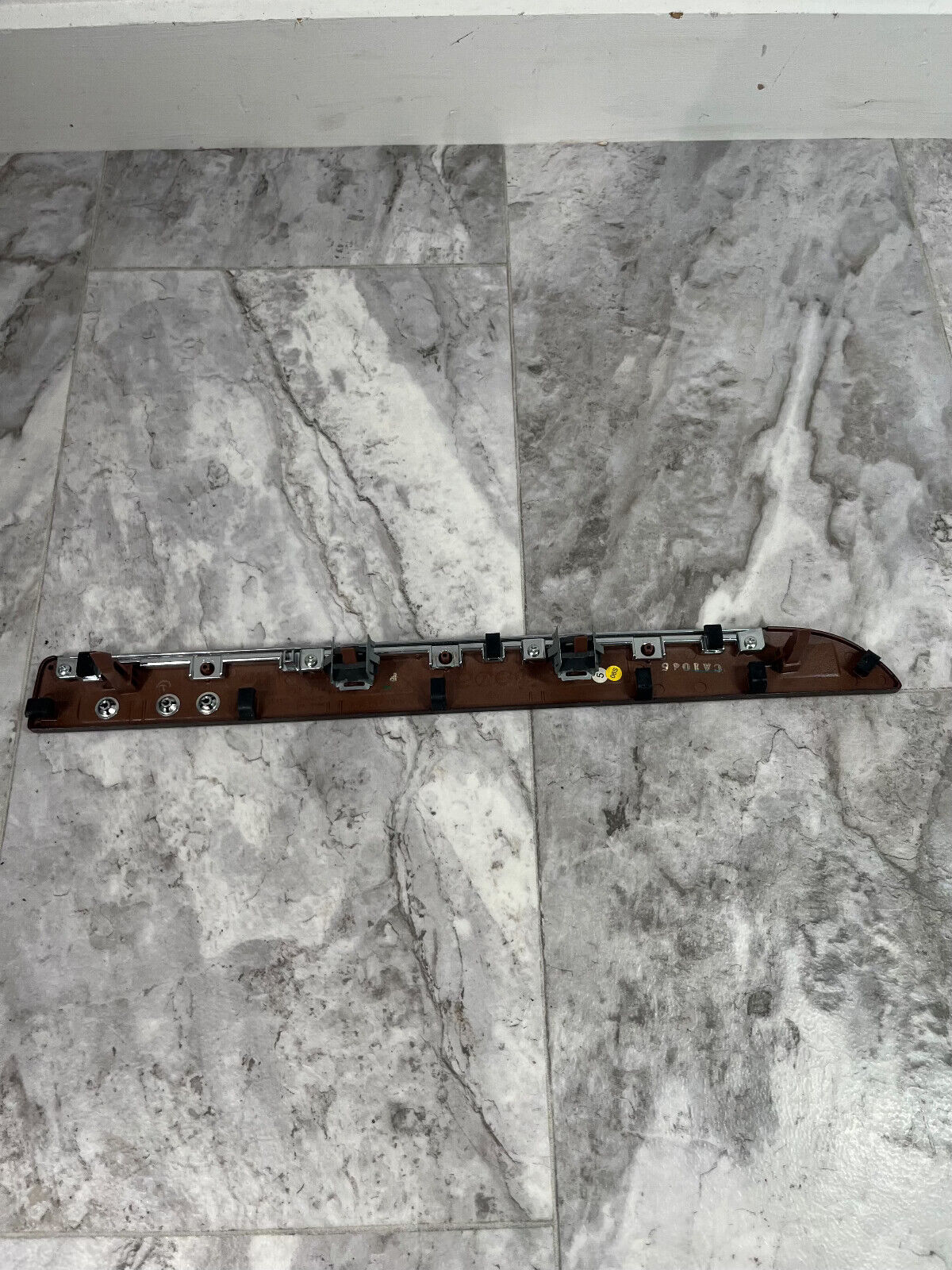 2010-15 Audi Q7 Front Right Wood Dashboard Dash Panel Trim OEM