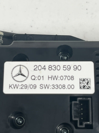 2008-11 Mercedes W204 C300 C63 AMG A/C Heater Climate Control OEM