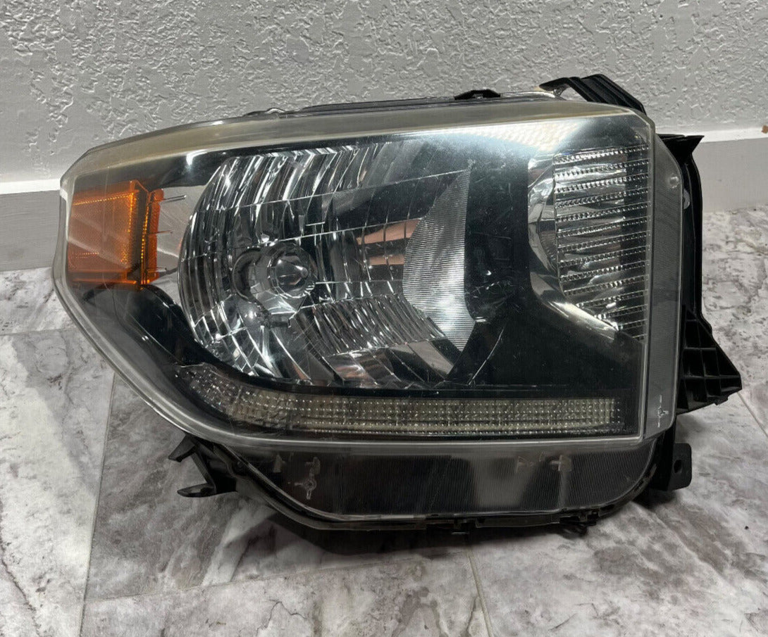 2014-17 Toyota Tundra Right Passenger Side Headlight Halogen OEM