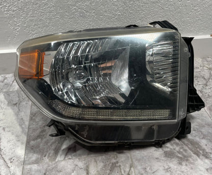 2014-17 Toyota Tundra Right Passenger Side Headlight Halogen OEM