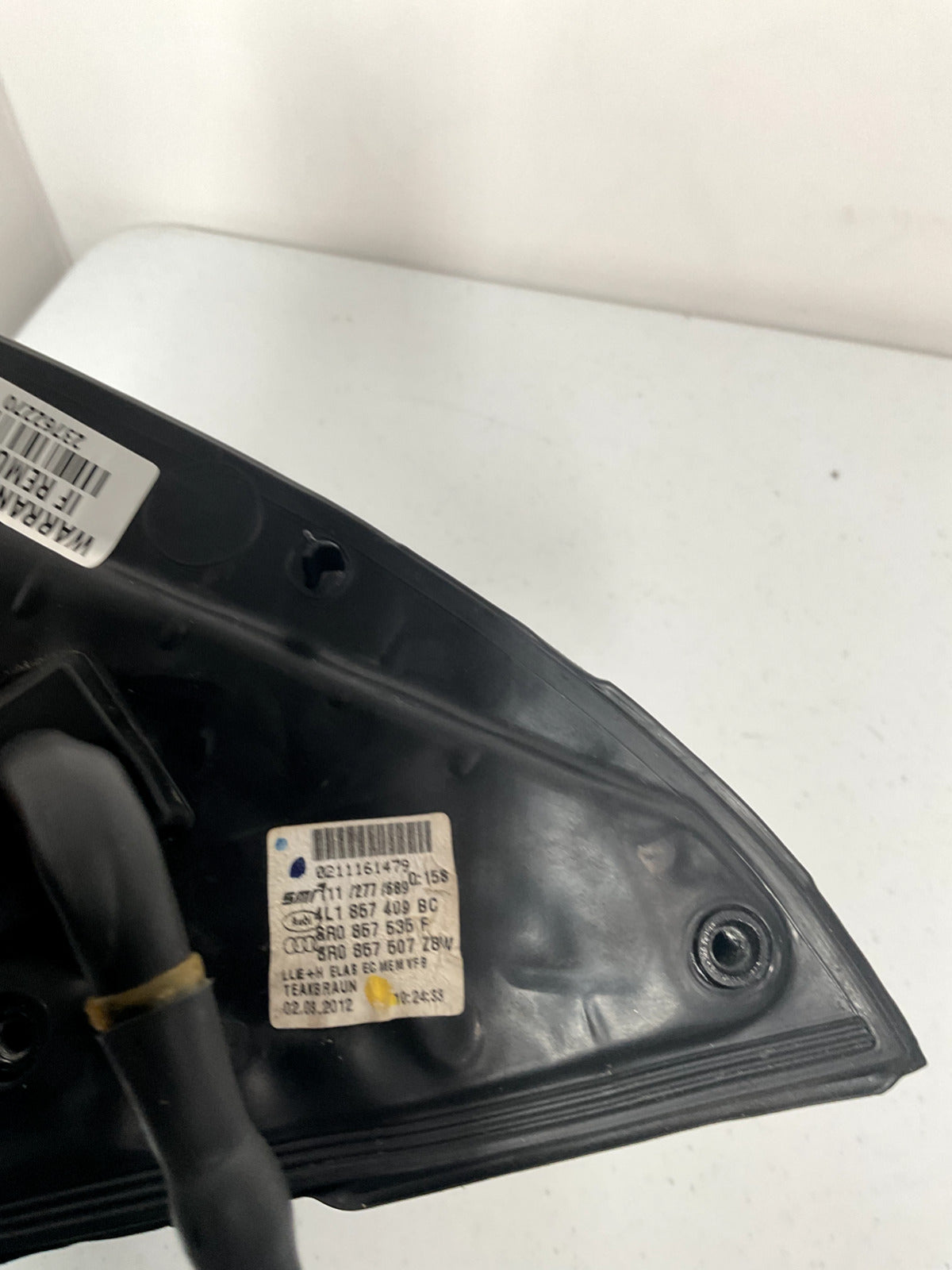 2010-12 Audi Q7 Driver Left Side View Power Door Mirror OEM