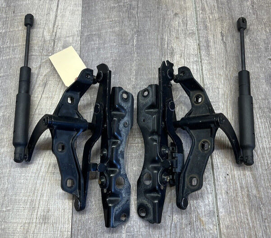 2007-14 Mercedes W221 S550 Hood Hinge Bracket Left & Right Set OEM