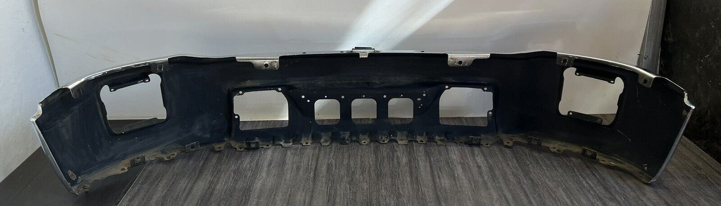 2014-15 GMC Sierra 1500 Steel Front Bumper Face Bar Chrome