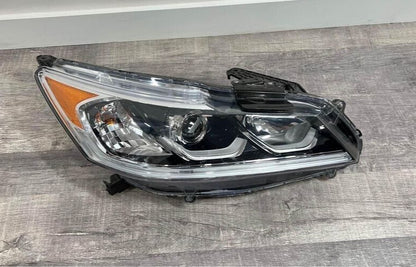 2016-17 Honda Accord Sedan Right Headlight Halogen w/LED OEM