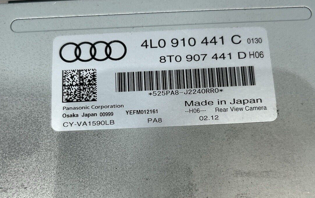 2007-15 Audi Q7 Rear View Reverse Parking Assist Camera Control Module OEM