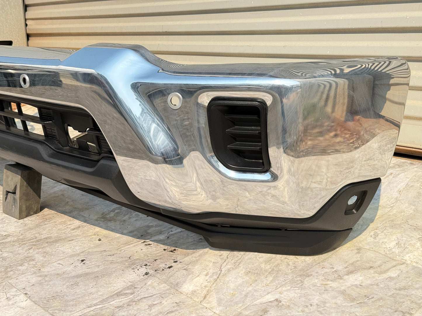 2023-25 Chevy Silverado Chrome Front Bumper