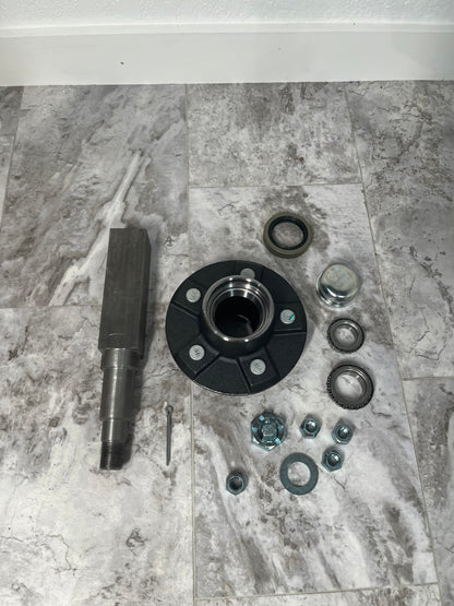 Trailer Hub Kit w/Round Trailer Spindles