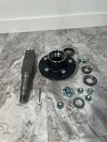 Trailer Hub Kit w/Round Trailer Spindles