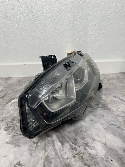 2016-19 Honda Civic Driver Left Headlight Lamp OEM