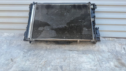 2008-16 Mercedes C300 Engine Radiator Cooling Fan Motor Assembly OEM