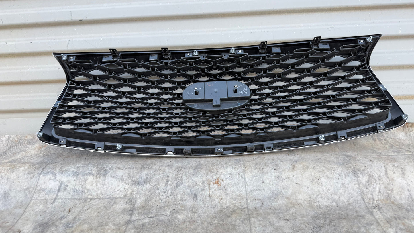 2018-23 Infiniti Q50 Front Bumper Radiator Upper Grille Cover Panel Trim OEM