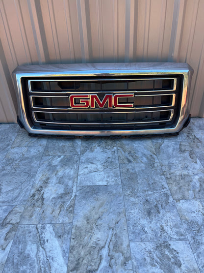 2014-15 GMC SIERRA 1500 Front Grille Chrome OEM