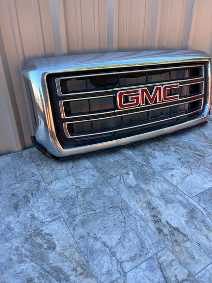 2014-15 GMC SIERRA 1500 Front Grille Chrome OEM