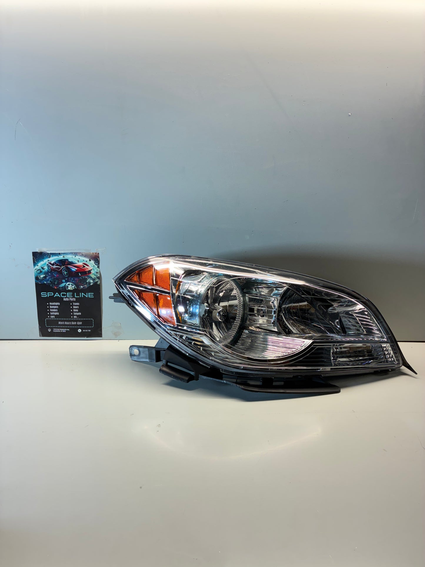 2008-12 Chevy Malibu Right Passenger Side Chrome Housing Halogen Headlight&nbsp;
