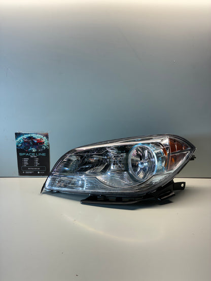 2008-12 Chevy Malibu Left Driver Side Chrome Housing Halogen Headlight