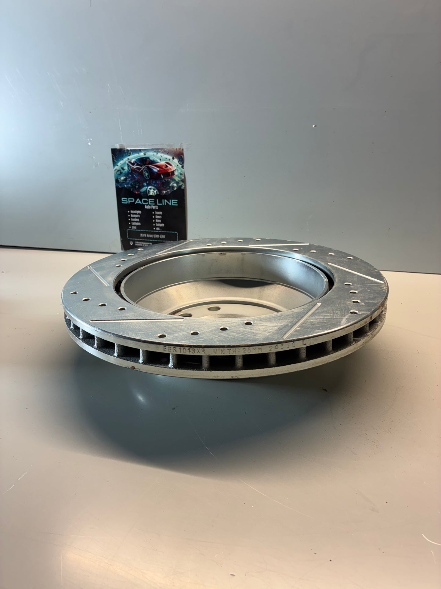 2013-17 Audi Q7 Rear Brake Right Passenger Side Rotor Disc