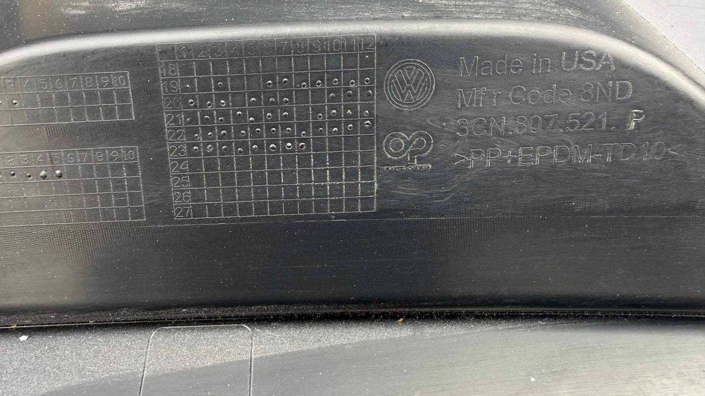 2021-23 Volkswagen Atlas Rear Lower Bumper Fascia