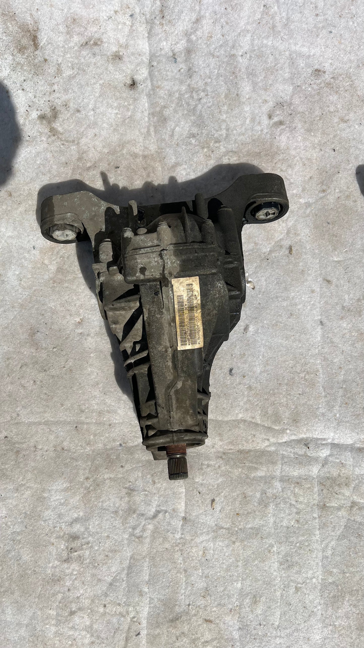 2011-18 Audi Q7 Rear Differential Carrier Assembly OEM