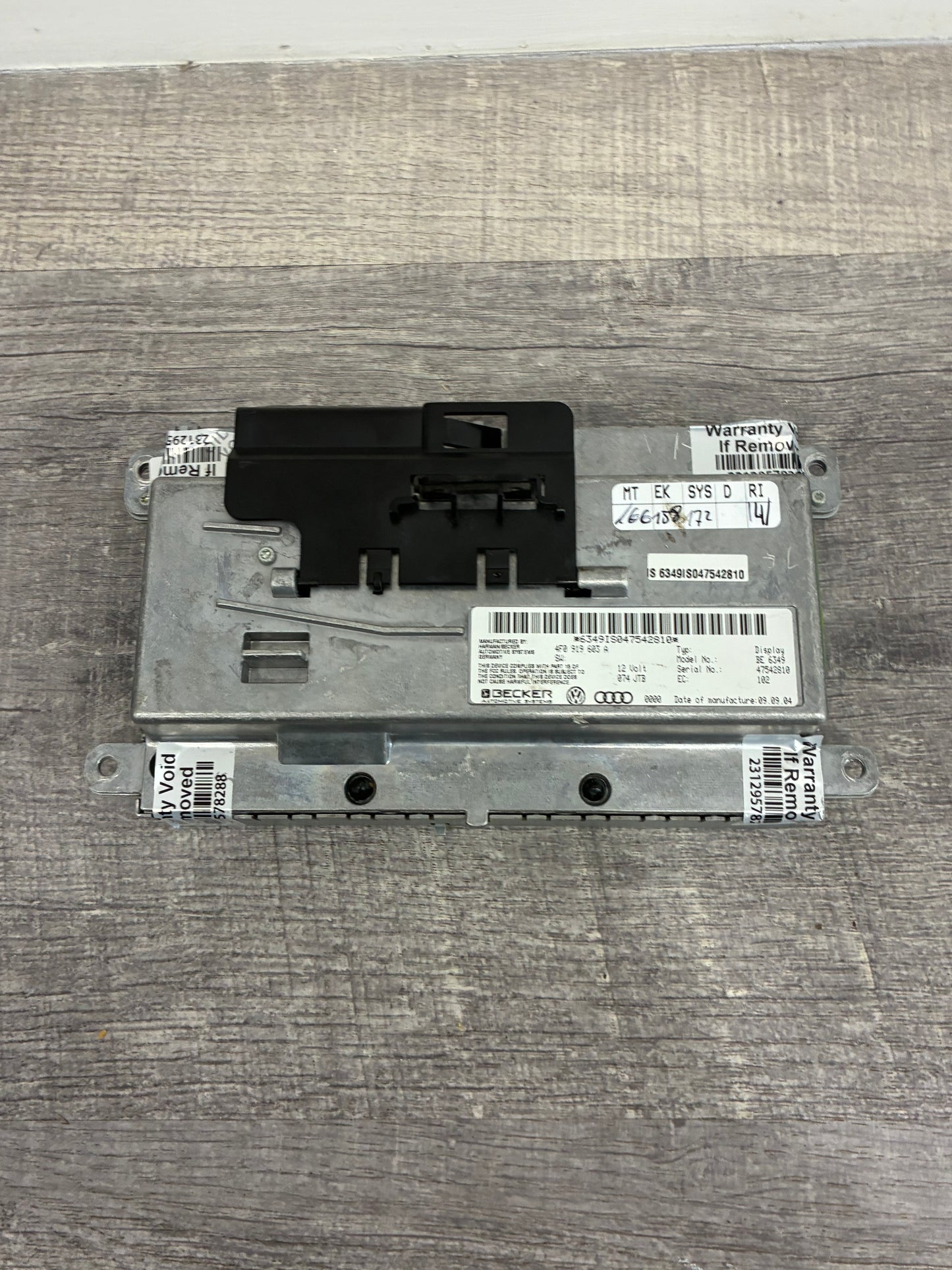 2005-11 Audi A6 Head Dash Navigation Information Screen OEM