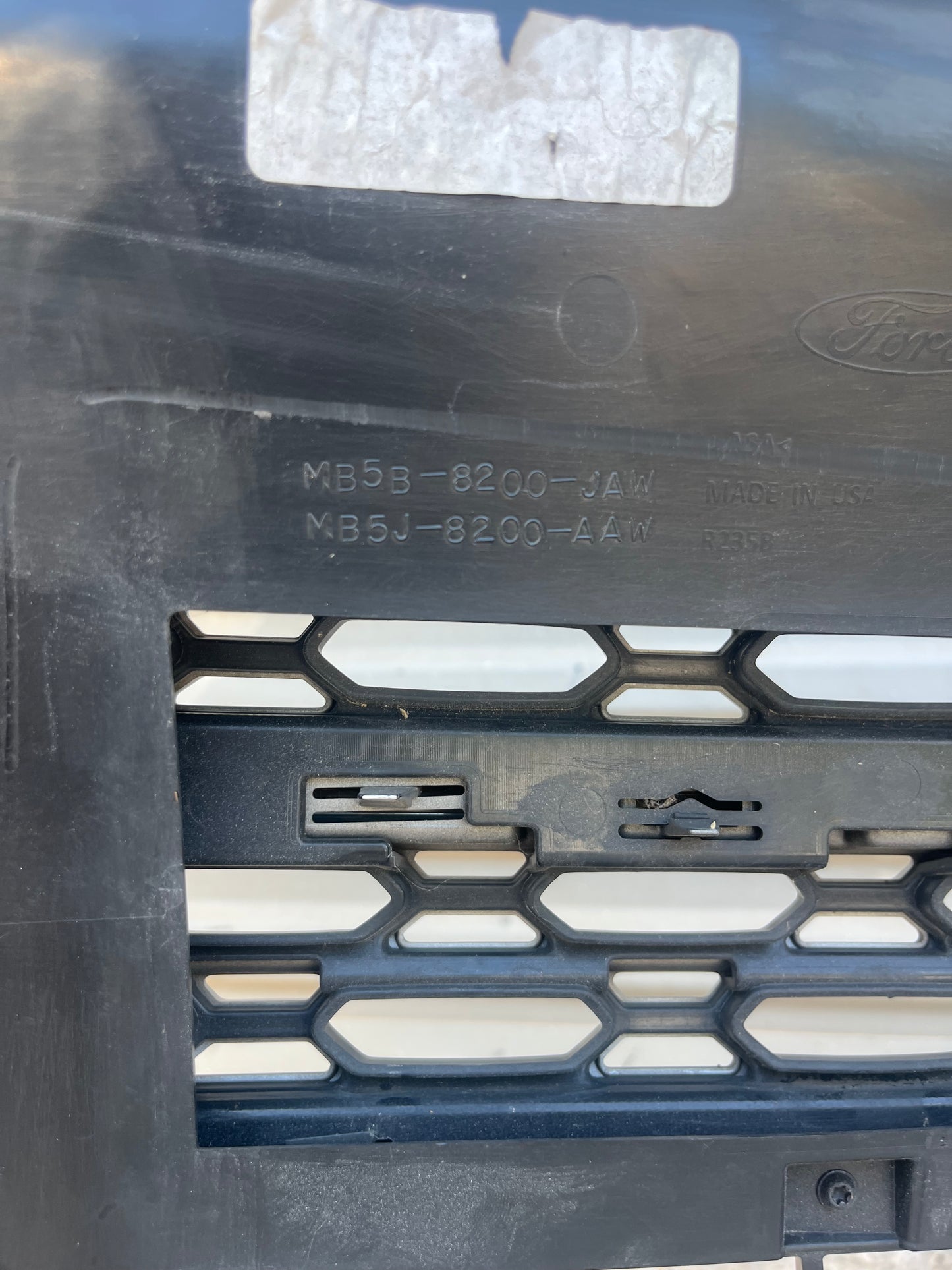 2020-24 Ford Explorer Front Bumper OEM