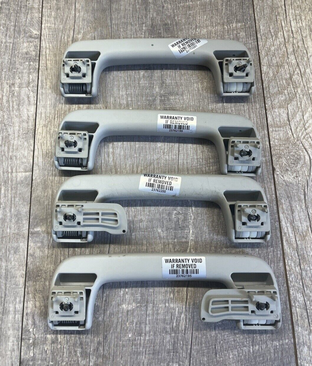 2005-08 Audi A6 C6 Set of 4 Front & Rear Interior Roof Grab Handles OEM